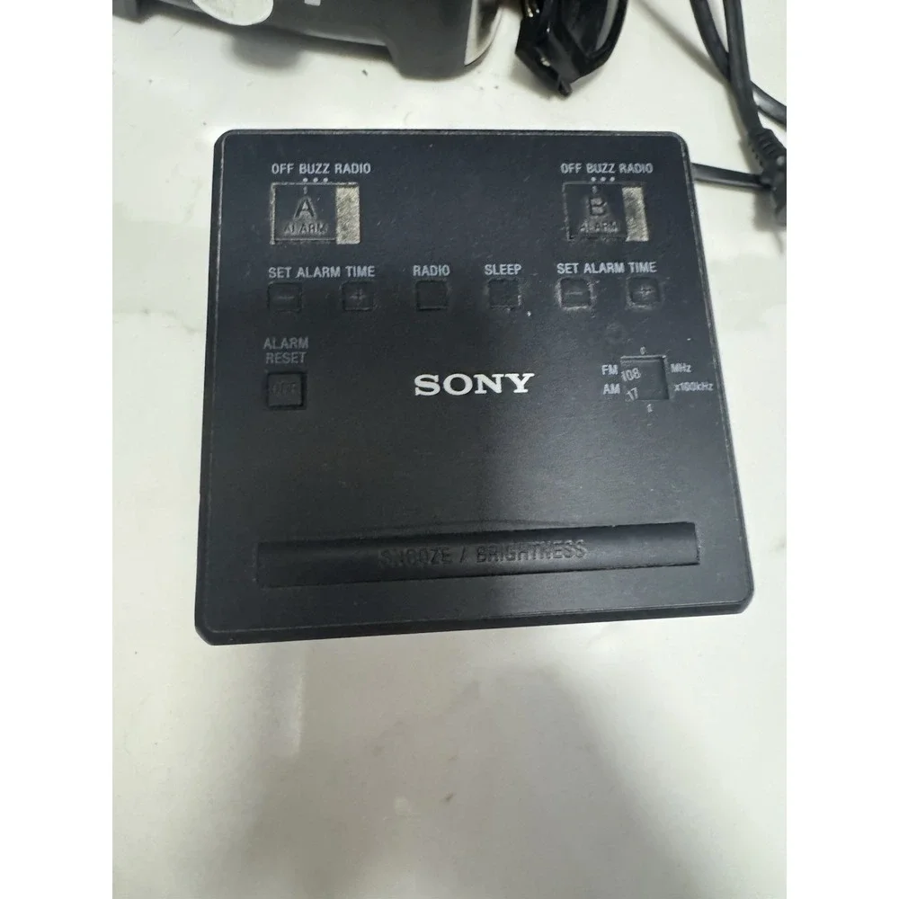 Sony Alarm Clock Radio - Black (ICFC1TBLACK)